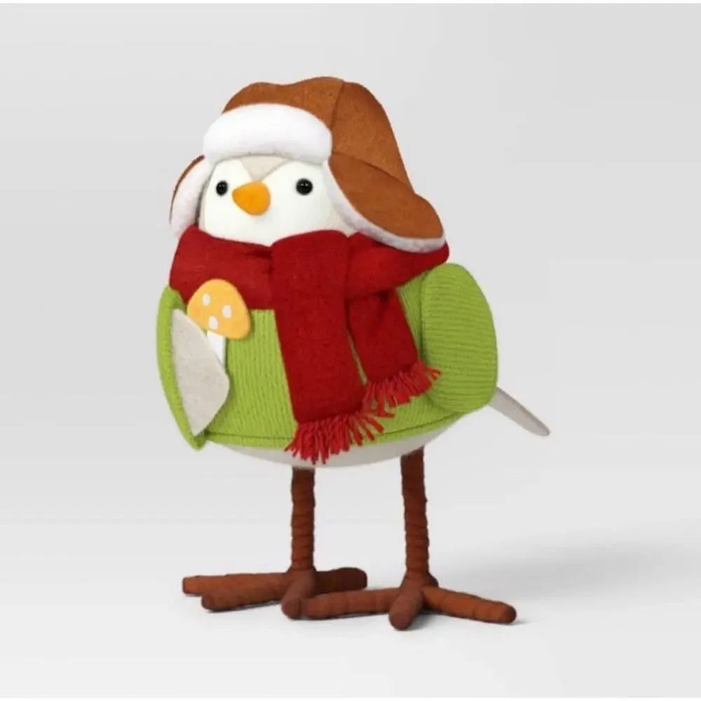 Target Featherly Friends ACORN Christmas with Mushroom Bird Winter 2024 NEW